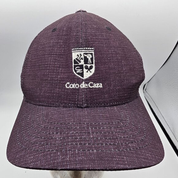Adidas Coto De Caza L/XL Purple Baseball Cap Climcool Golf Hat Polyester - Picture 1 of 9